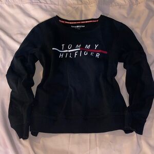 Tommy Hilfiger Sport Black Sweatshirt Small